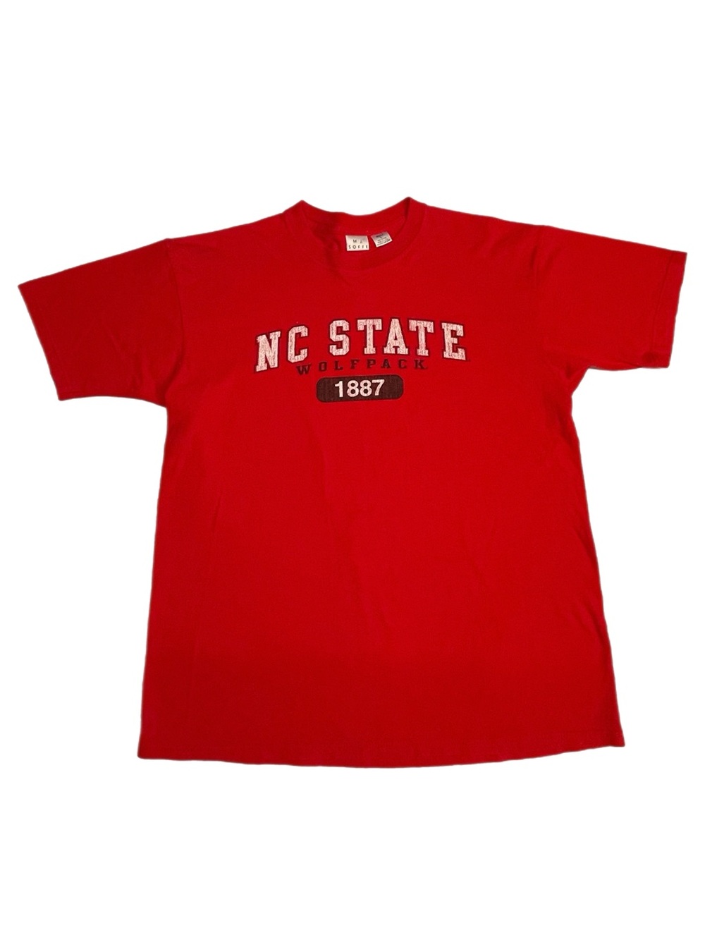 Vintage 90s Soffe Made in USA NC STATE Wolfpack Graphic Tee